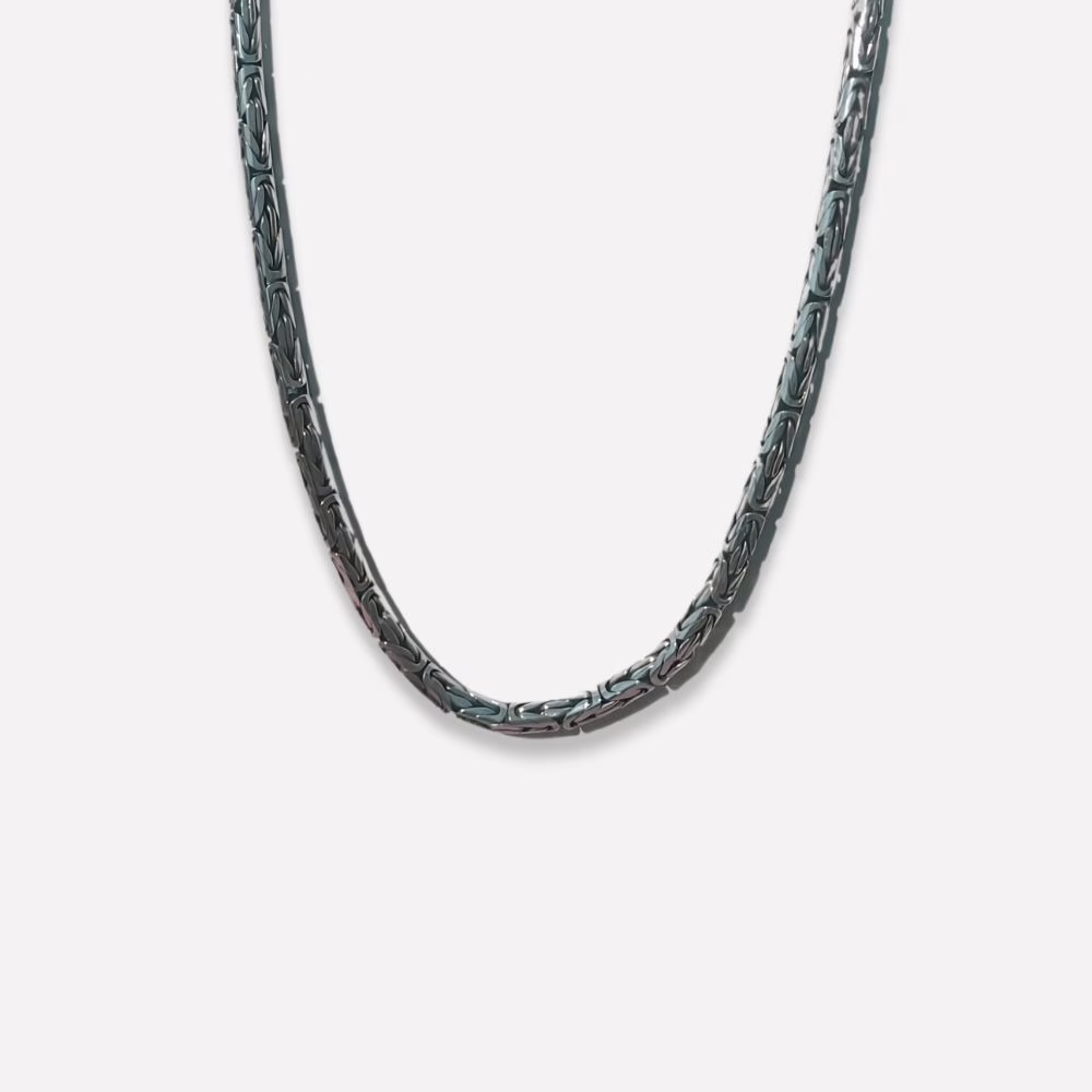 cadena collar redonda