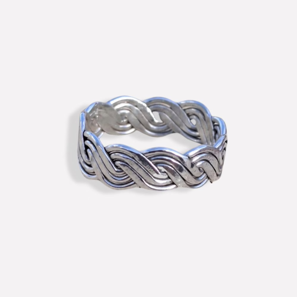 anillo de trenza