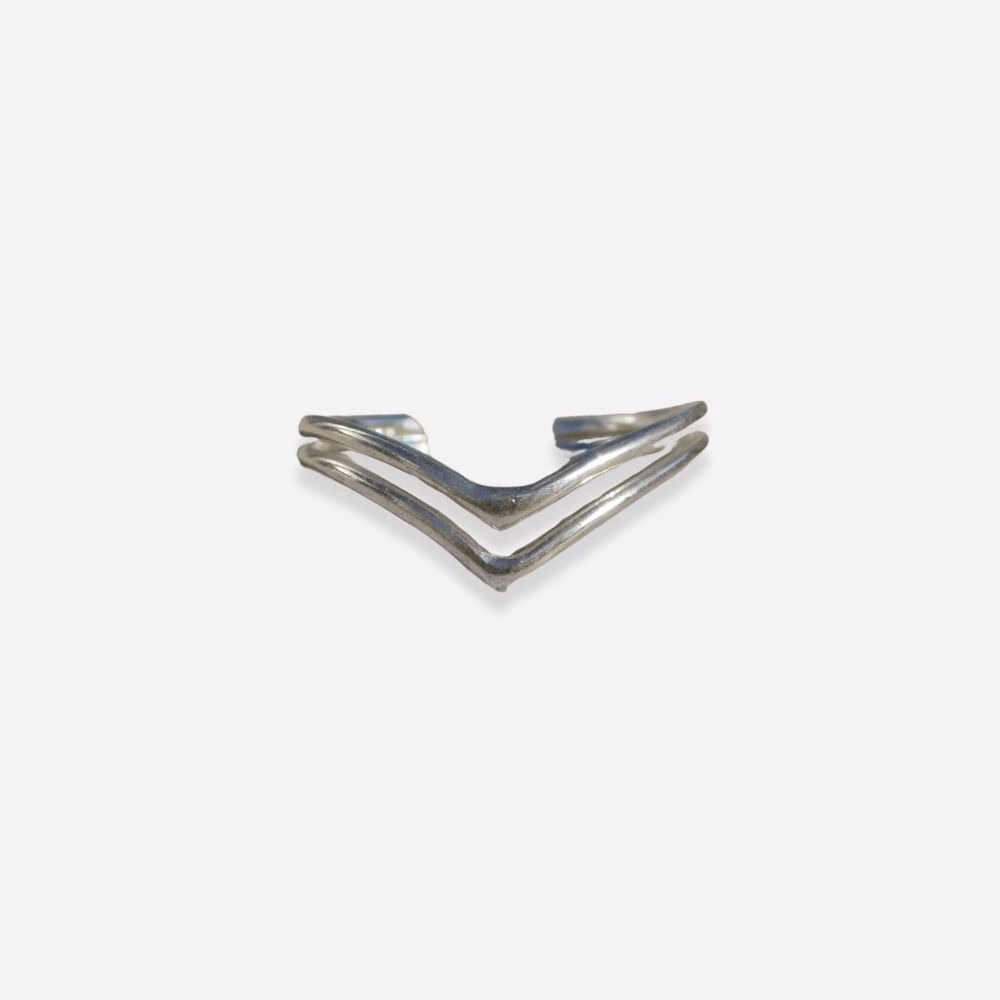 anillo pie doble v