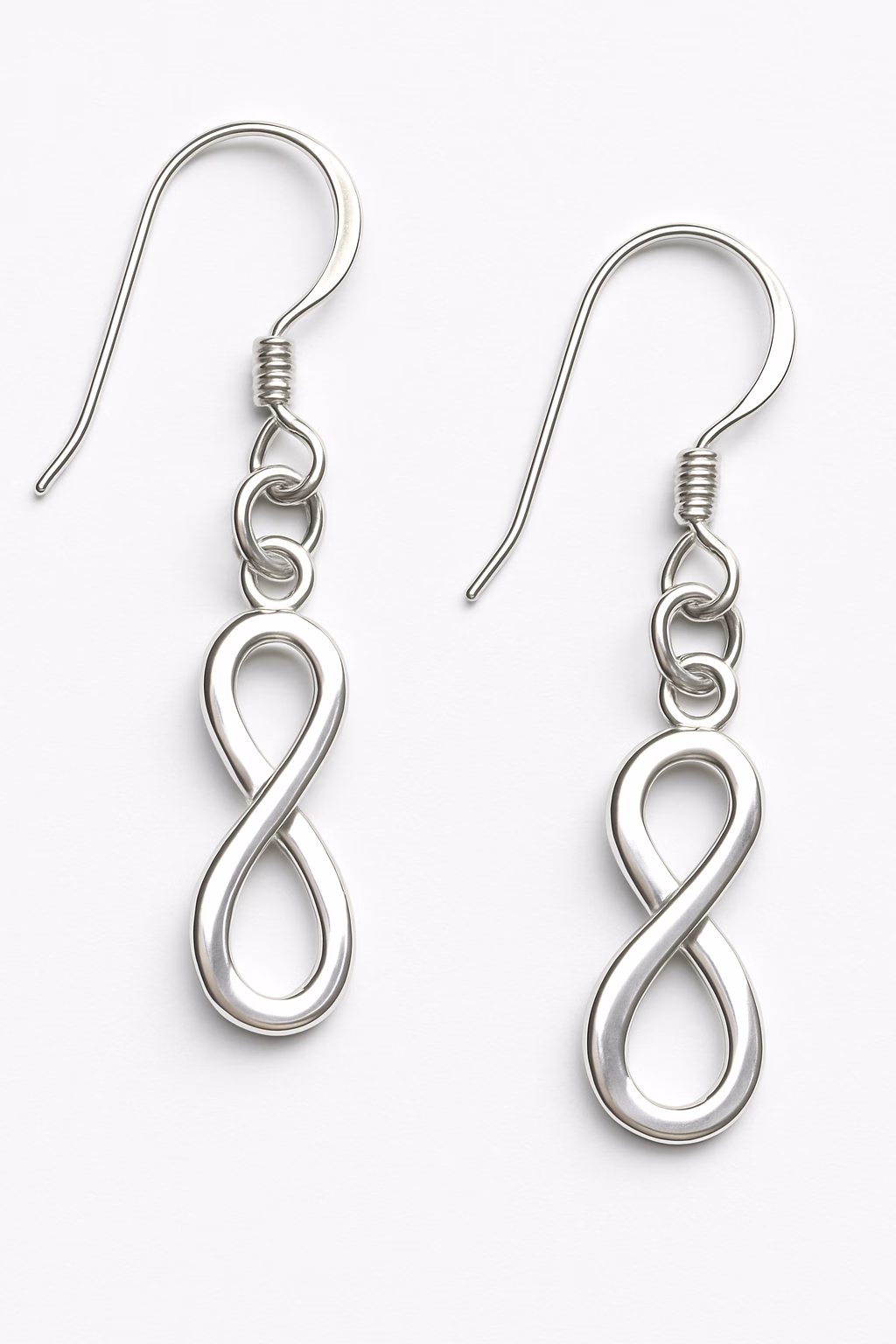 ♾️ pendientes infinito en plata de ley 925 – símbolo de amor eterno y equilibrio