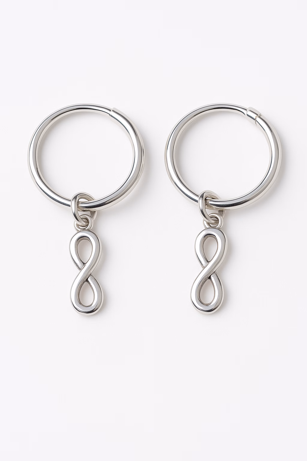 ♾️ aros infinito en plata de ley 925 – símbolo de amor eterno y conexión infinita